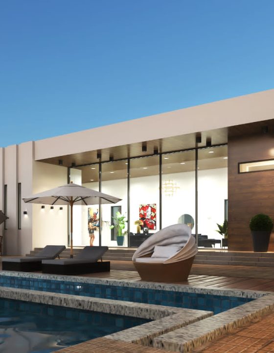 Pool house 3d